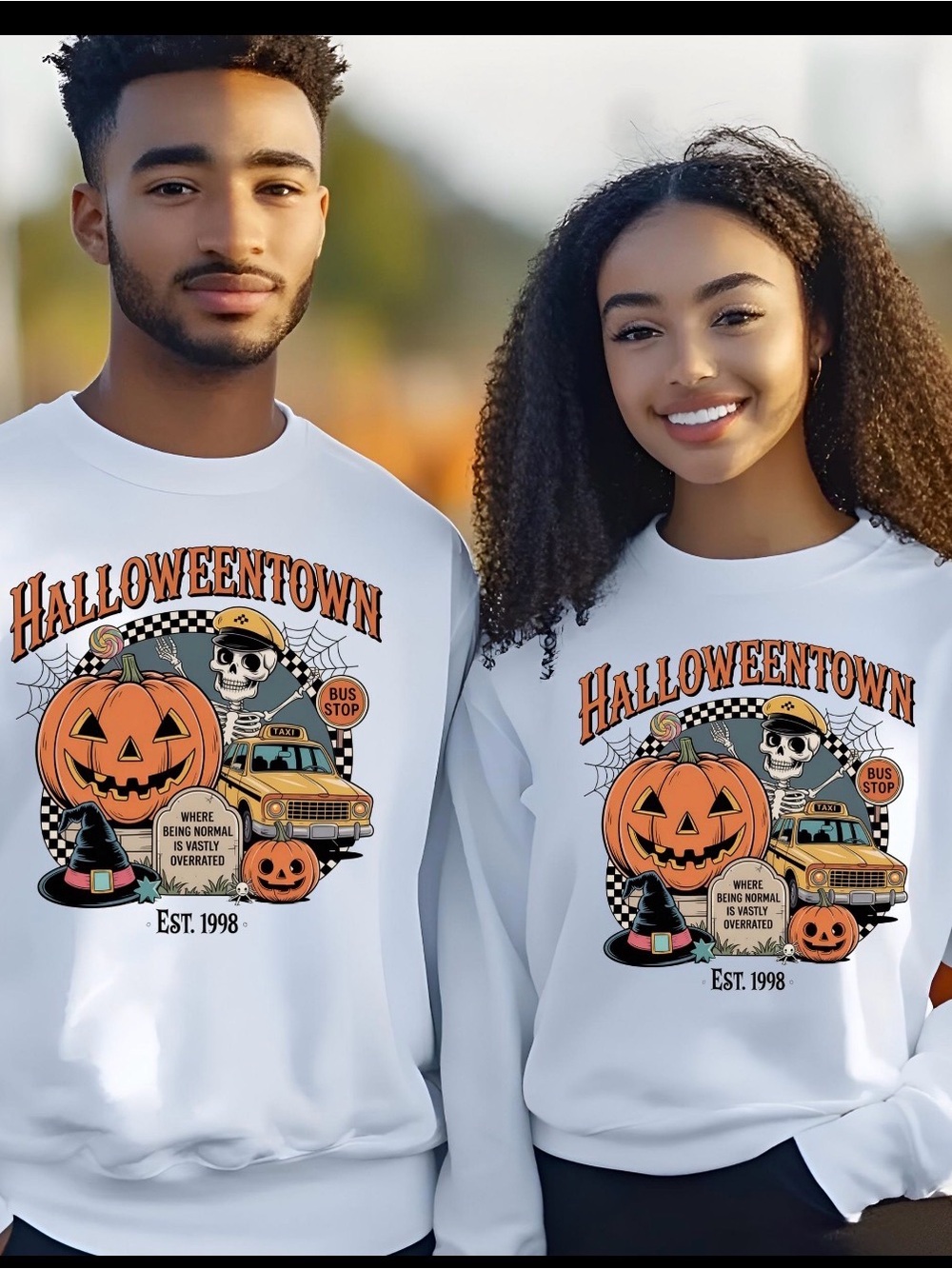 Halloweentown Custom Halloween Sweater
